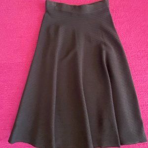 T by Alexander Wang Bias Ribbed Skirt